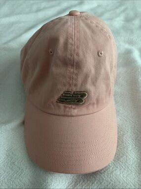 New Balance Blush Pink Dad Hat with Embroidered NB
